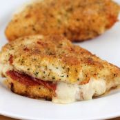 Pepperoni Stuffed Chicken Breasts