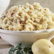 Garlic Mashed Potatoes w/ Asiago