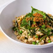Rye Spaetzle with Asparagus and Gruyère