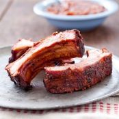 South Dakota Corncob Smoked Ribs
