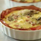 HAM-CRUSTED BREAKFAST QUICHE