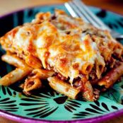 Pepperoni Pizza Pasta Bake