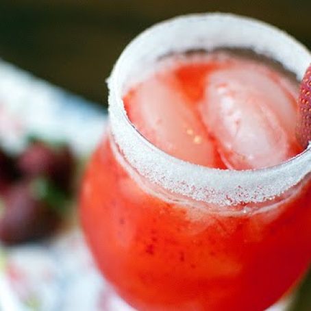 Sparkling Strawberry Lemonade
