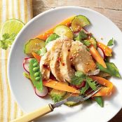 Sesame Chicken Garden Salad