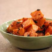 Sweet Potatoes Glazed with Molasses, Pecans and Bourbon