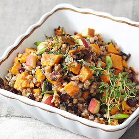 Slow Cooker Fruited Multigrain Pilaf