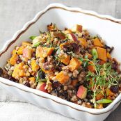 Slow Cooker Fruited Multigrain Pilaf