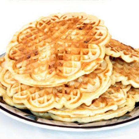 APPLE NUTMEG WAFFLES