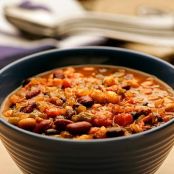 Three Bean Hominy Chili