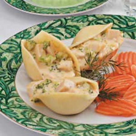 Chicken Broccoli Shells Recipe