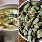 FAVA BEAN SOUP w/MINT