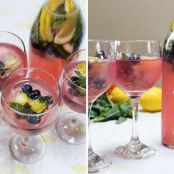 Blueberry Lemon Ginger Fizz