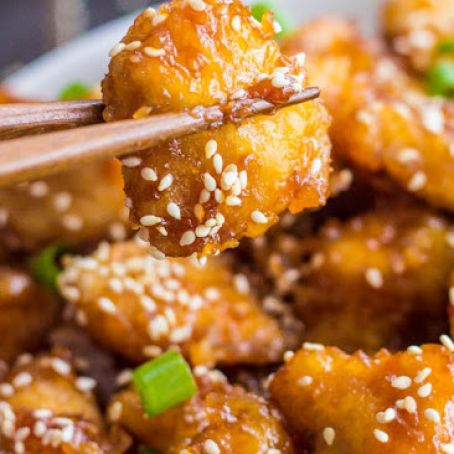 Oven Baked Sesame Chicken