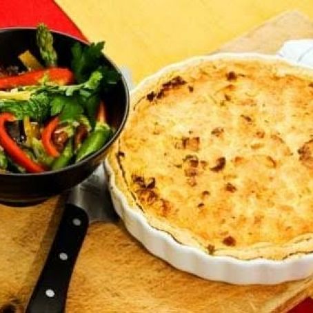 Kyckling- och baconpaj i långpanna