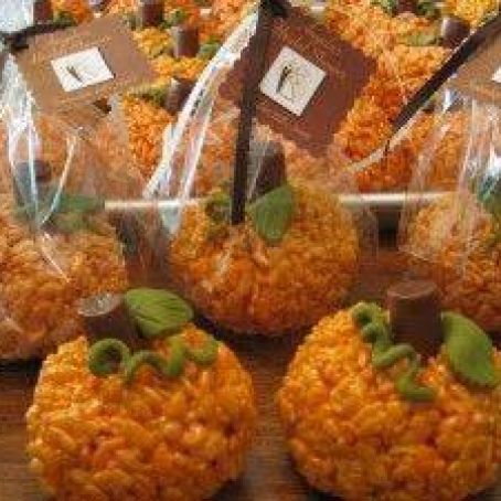 Pumpkin Rice Krispies