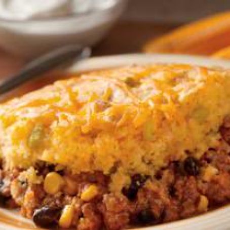 Chili Cornbread Casserole