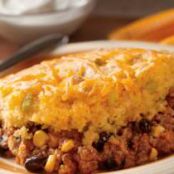 Chili Cornbread Casserole