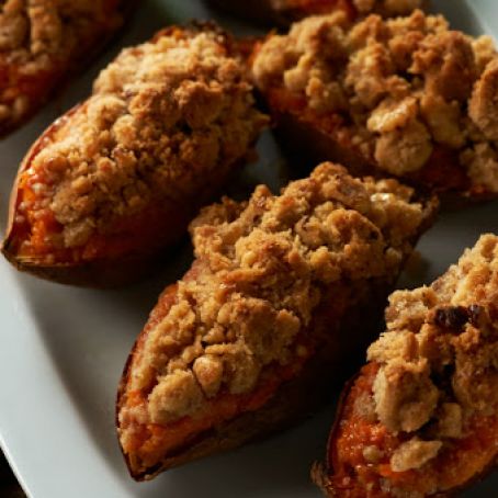 Twice-Baked Sweet Potatoes
