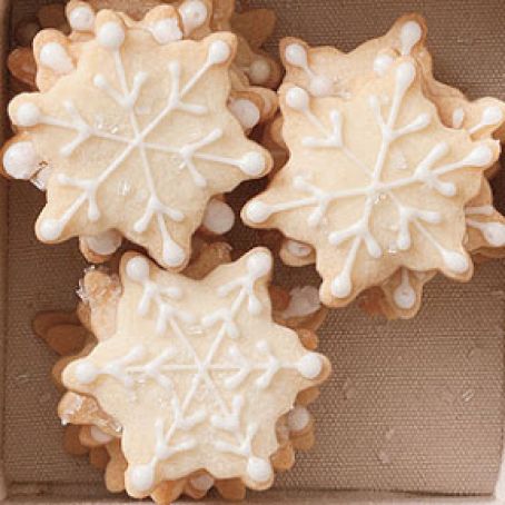 Snowflake Shortbread