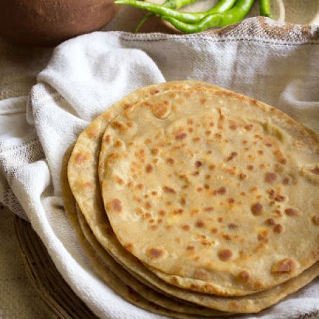 paneer paratha – cottage cheese flatbread
