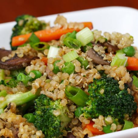 Quinoa “Fried Rice”