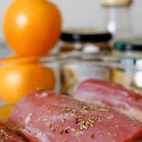 Orange and Rosemary Pork Tenderloin