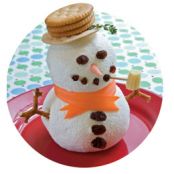 Cheese ball, Snowman