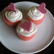 Pink Velvet Cupcakes