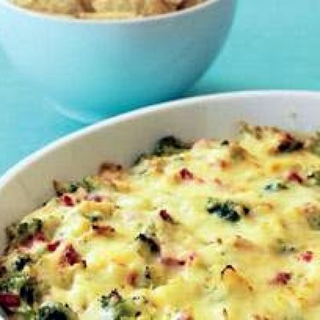 Zesty Hot Holiday Broccoli Dip