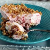 frozen strawberry crumble