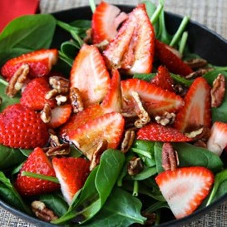 Spinach Salad with Strawberries