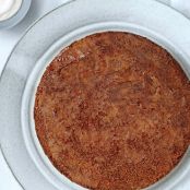 Brown Butter–Polenta Cake with Maple Caramel