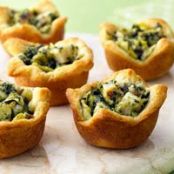 Cheesy Chicken and Artichoke Bites