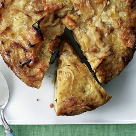 Potato Chip Tortilla or Omlette (Food Network Mag)
