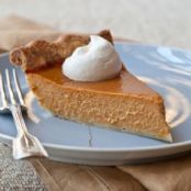 Ultimate Pumpkin Pie with Rum Whipped Cream