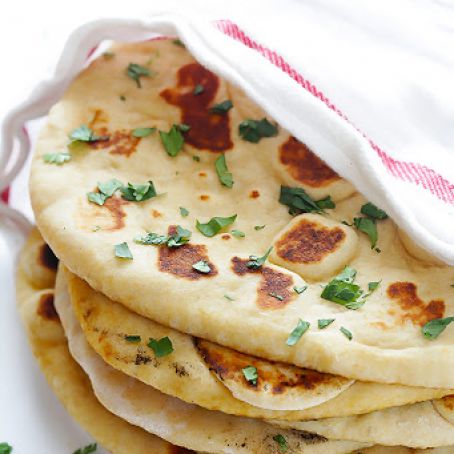 Homemade Naan