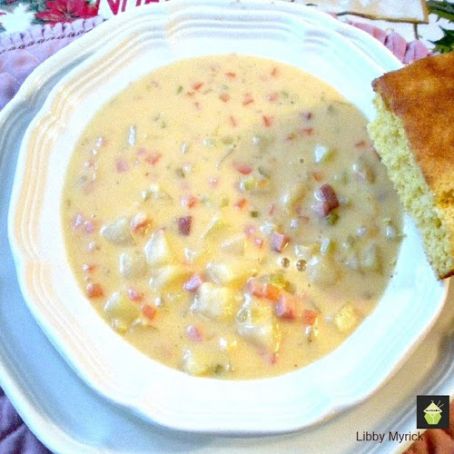 Cheddar & Ham Chowder