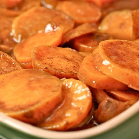 Southern Baked Candied Yams Recipe