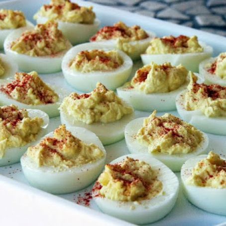 Carolyn Stroms Deviled Eggs