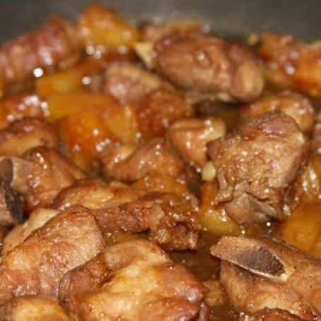 SWEET N SOUR PORK SPARERIBS