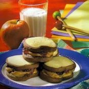 Peanut Butter & Jelly Sandwich Cookies