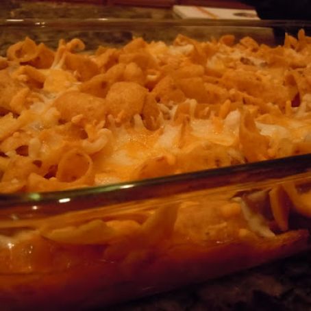 American Chili Casserole (Frito Cheese)