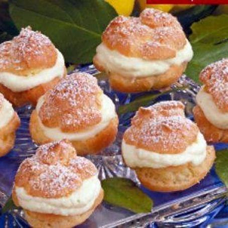 Lemon Cream Puffs