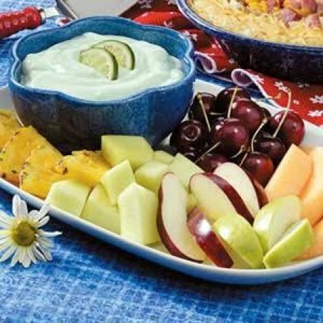 lime fruit dip
