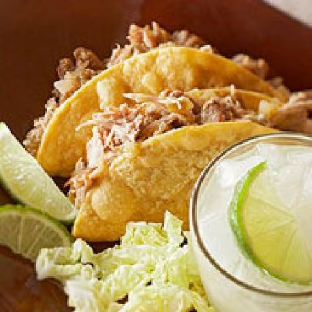 Pork Verde Tacos