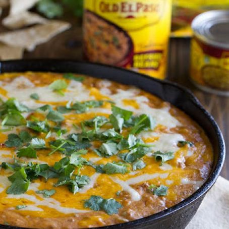 Hot Beef and Bean Dip