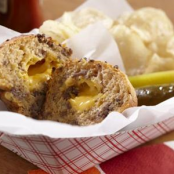 Juicy Lucy Cheeseburger Fluffins