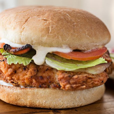 Spicy & Crispy Chicken Caesar Club