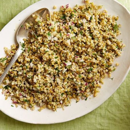 Triple-Herb Freekeh