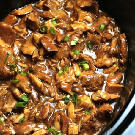 Crock Pot Bourbon Chicken